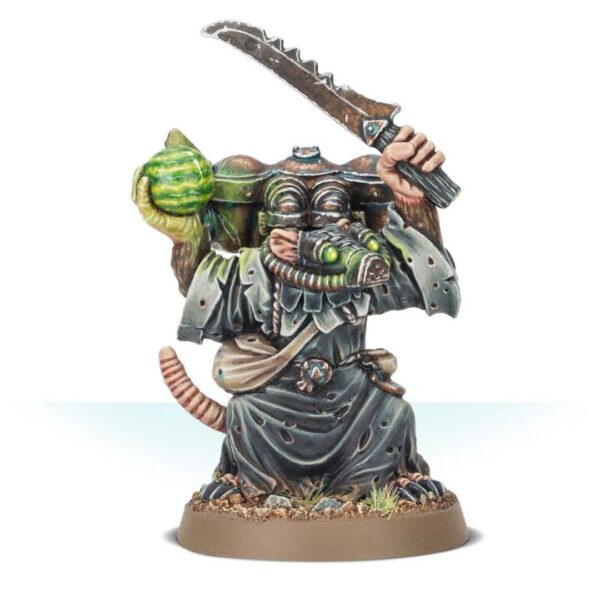 Figurine warhammer Skaven globadier