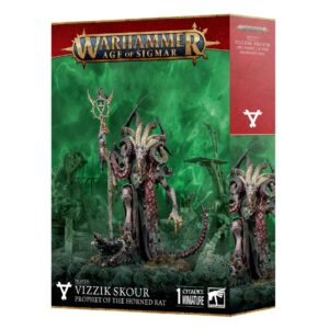 skaven vizzik skour prophete rat cornu